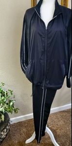 Tangerine black with white stripes